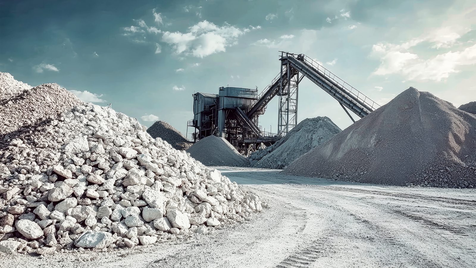 Stone extraction at scale, raw material sourced direct
