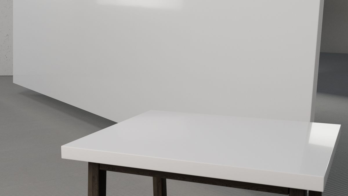 Pure, near-solid bright white, Slab view 2, ZQ11112