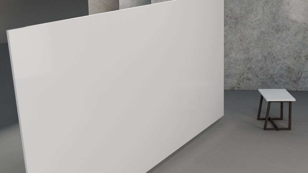 Pure, near-solid bright white, Slab view 3, ZQ11112