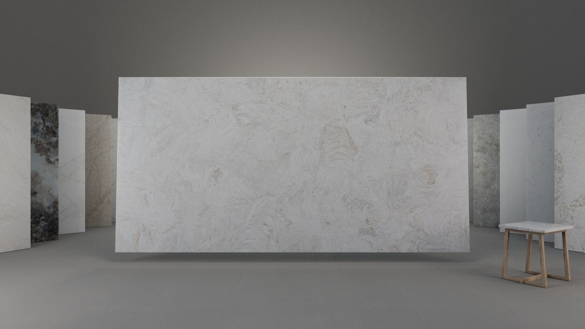 Warm sand with a barely-there drift, Slab view 1, ZQ11115